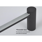 MODERN BLACK LED TRACK LIGHTING