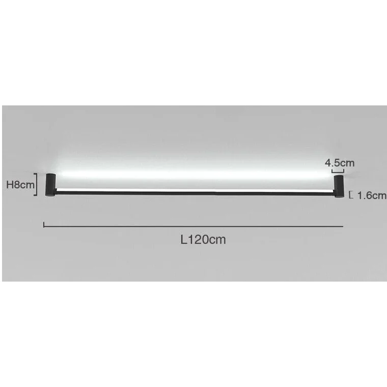 MODERN BLACK LED TRACK LIGHTING