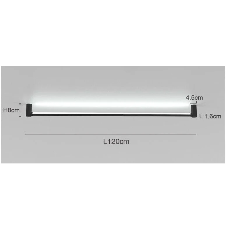 MODERN BLACK LED TRACK LIGHTING