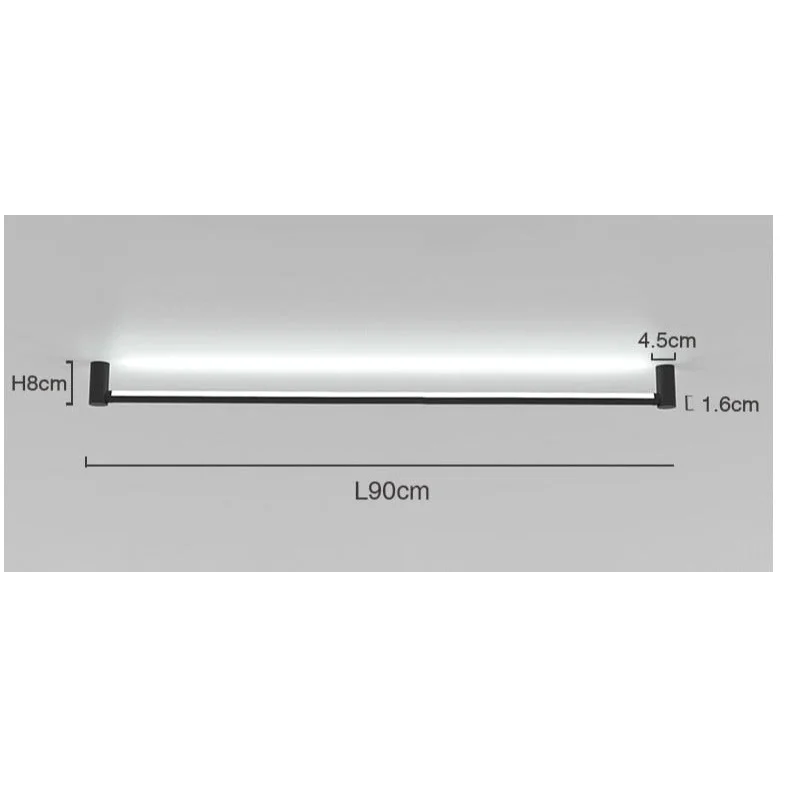 MODERN BLACK LED TRACK LIGHTING