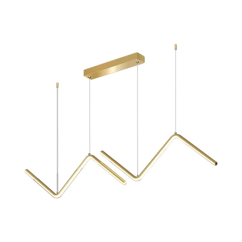 MODERN BLACK LINEAR PENDANT LIGHT | CL80262