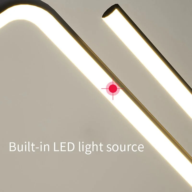 MODERN BLACK LINEAR PENDANT LIGHT | CL80262