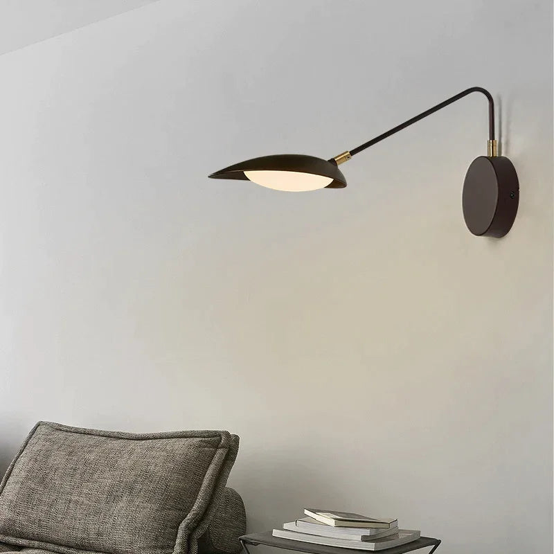 MODERN BLACK SWING WALL LAMP | CL811444