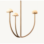 MODERN BLACK TIERED COPPER AND MARBLE CHANDELIER | CL0245Q