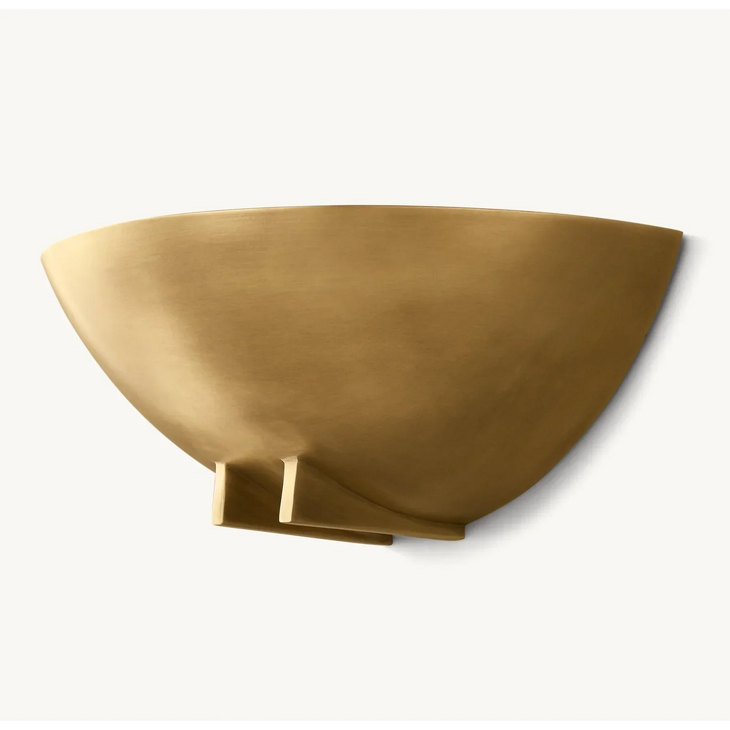 MODERN BRASS BOWL WALL SCONCE | CLHBY90
