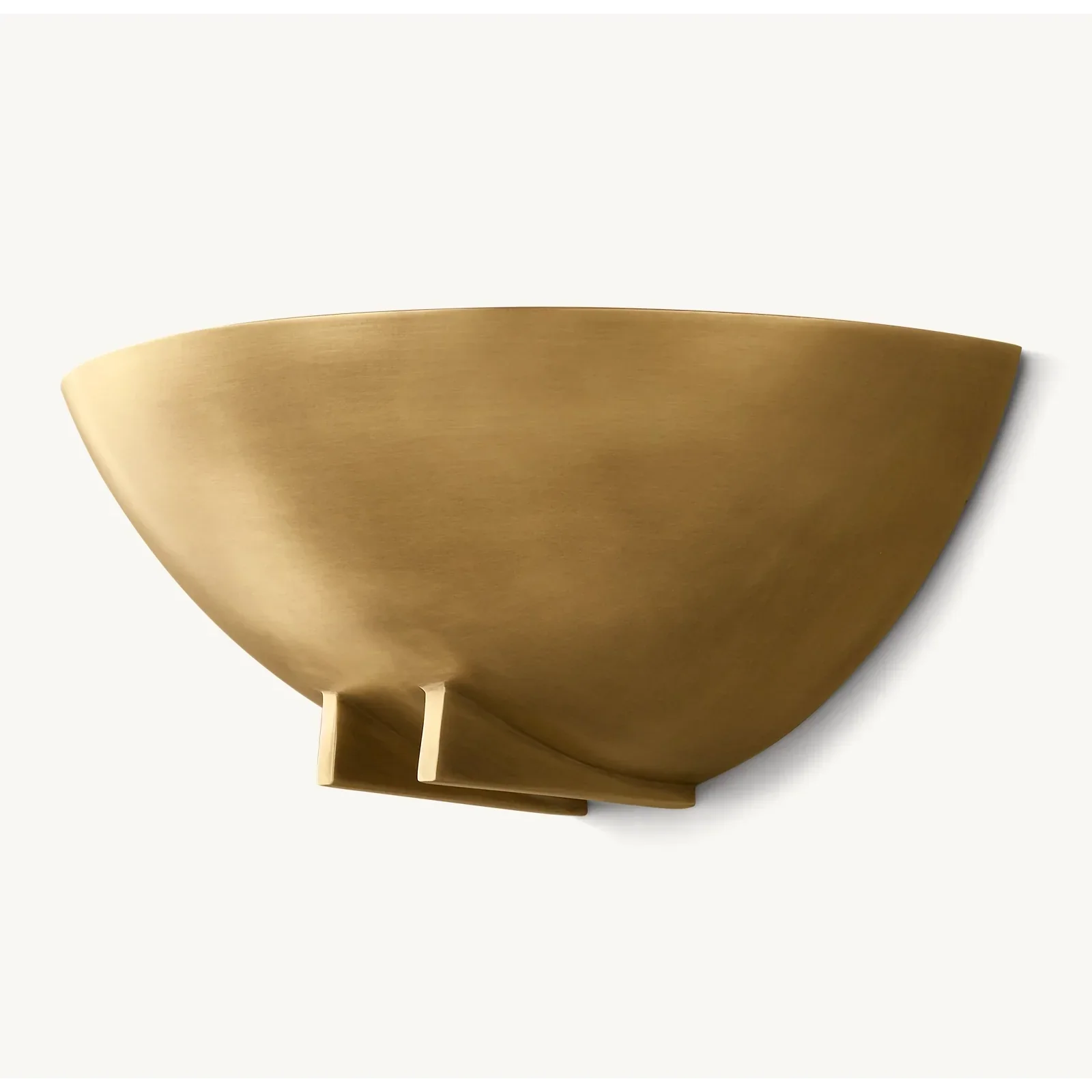 MODERN BRASS BOWL WALL SCONCE | CLHBY90