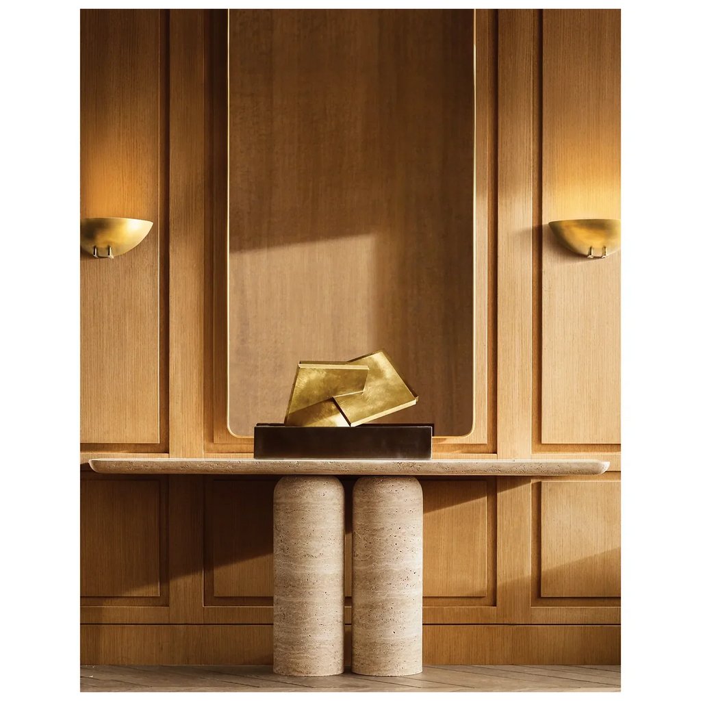 MODERN BRASS BOWL WALL SCONCE | CLHBY90