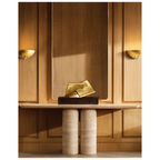 MODERN BRASS BOWL WALL SCONCE | CLHBY90