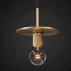 MODERN BRASS DISC PENDANT LIGHT | CLCZIFT3