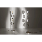 MODERN BRASS GLASS FLOOR LAMP | CLFDP29