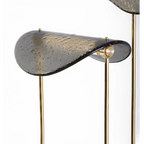 MODERN BRASS GLASS TABLE LAMP | CLFDP29T