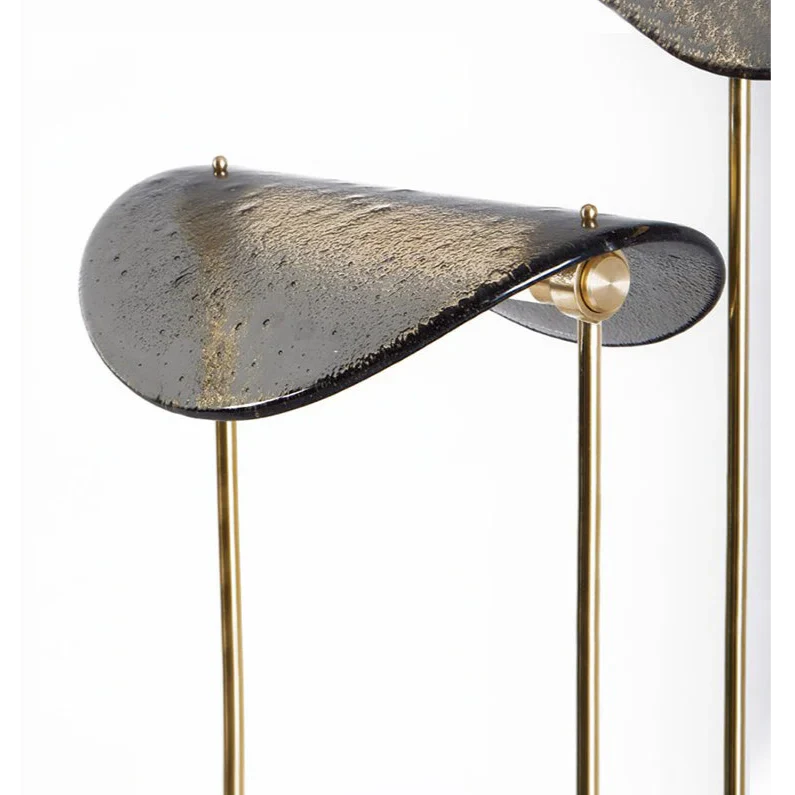 MODERN BRASS GLASS TABLE LAMP | CLFDP29T