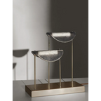 MODERN BRASS GLASS TABLE LAMP | CLFDP29T