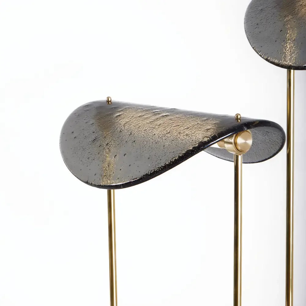 MODERN BRASS GLASS TABLE LAMP | CLFDP29T