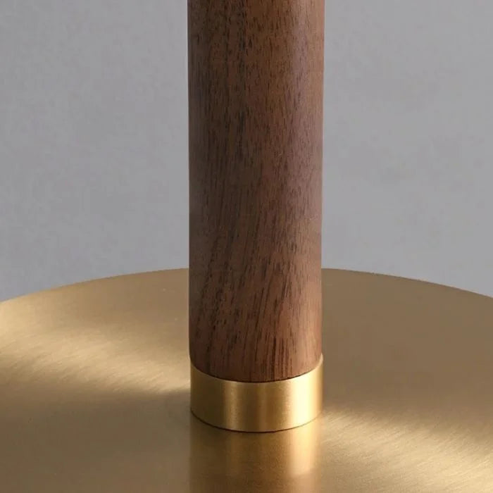 MODERN BRASS AND GLASS TABLE LAMP | DESIGN CLUJ011