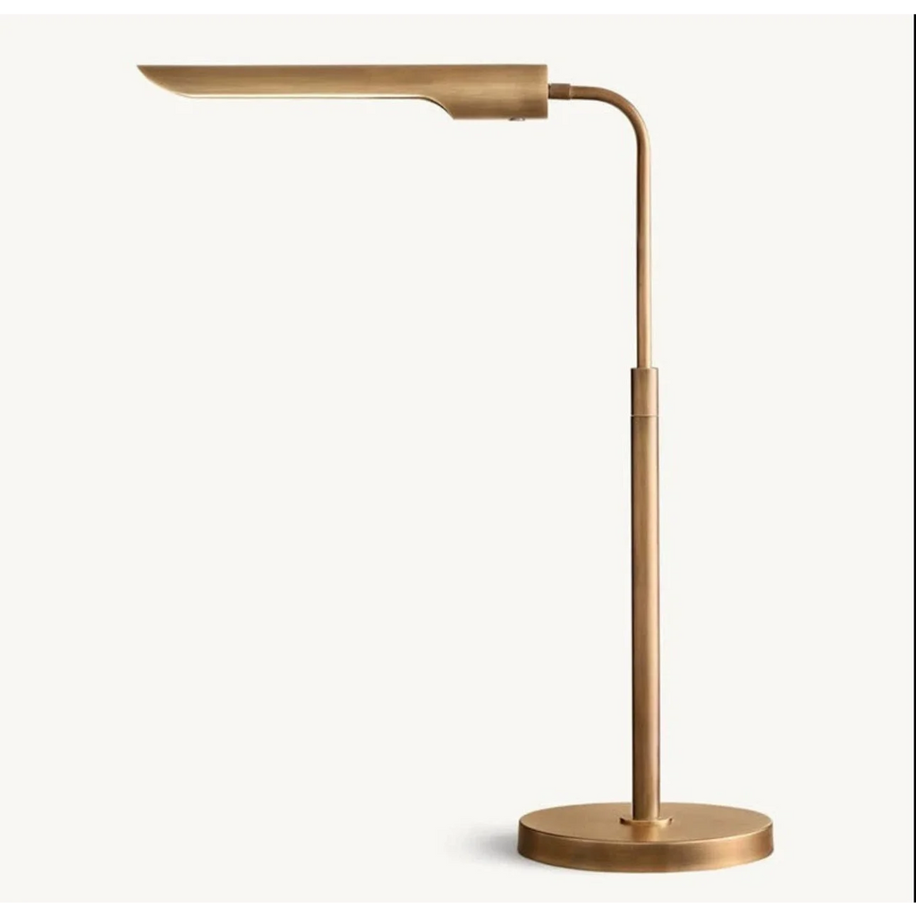 MODERN BRASS LED DESK LAMP | DESIGN CLKPA02