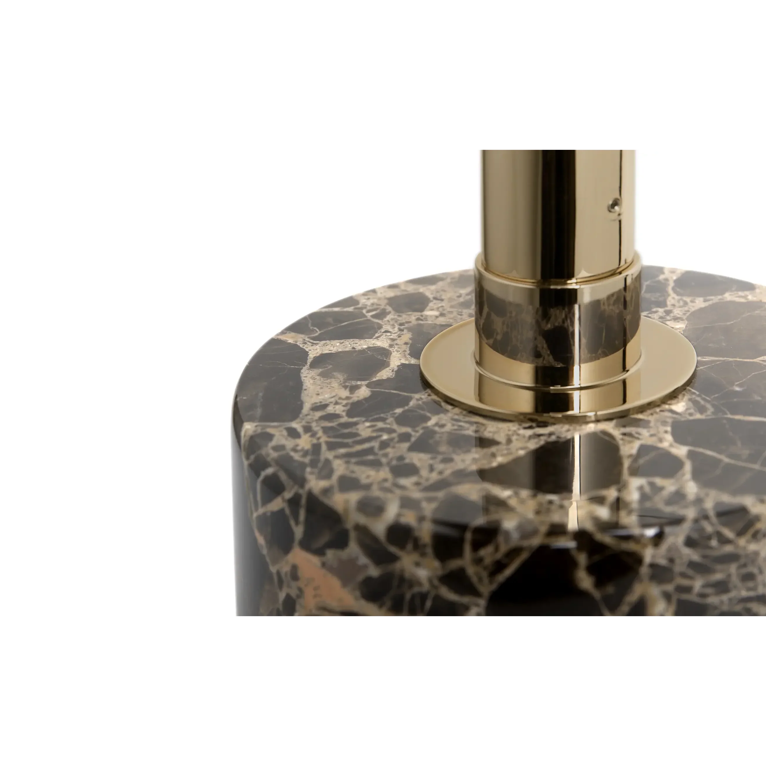 MODERN BRASS & MARBLE TABLE LAMP | CLGYQ035