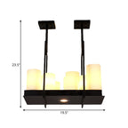 MODERN CANDLE PENDANT LIGHT