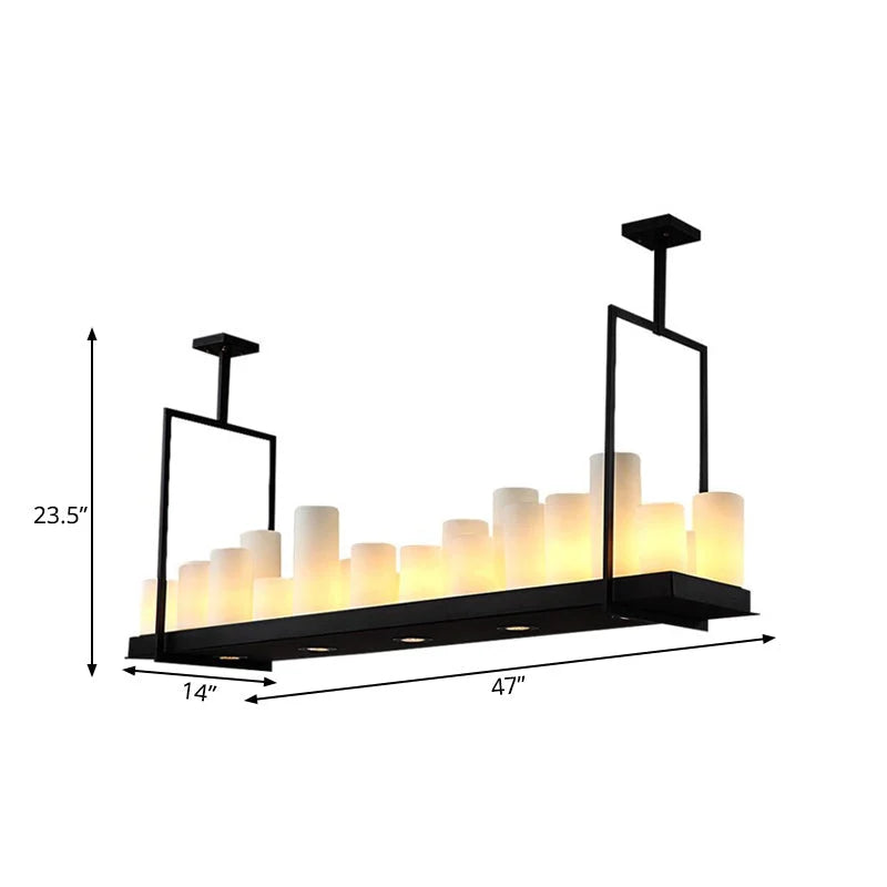 MODERN CANDLE PENDANT LIGHT