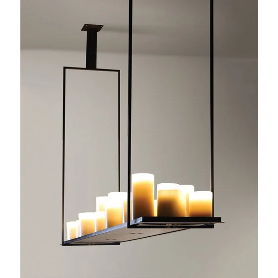 MODERN CANDLE PENDANT LIGHT