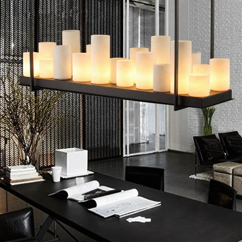 MODERN CANDLE PENDANT LIGHT