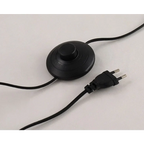 MODERN CHROME ARC FLOOR LAMP WITH GLASS LAMPSHADE | DESIGN OPO8950