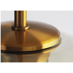 MODERN COGNAC GLASS PENDANT LAMP