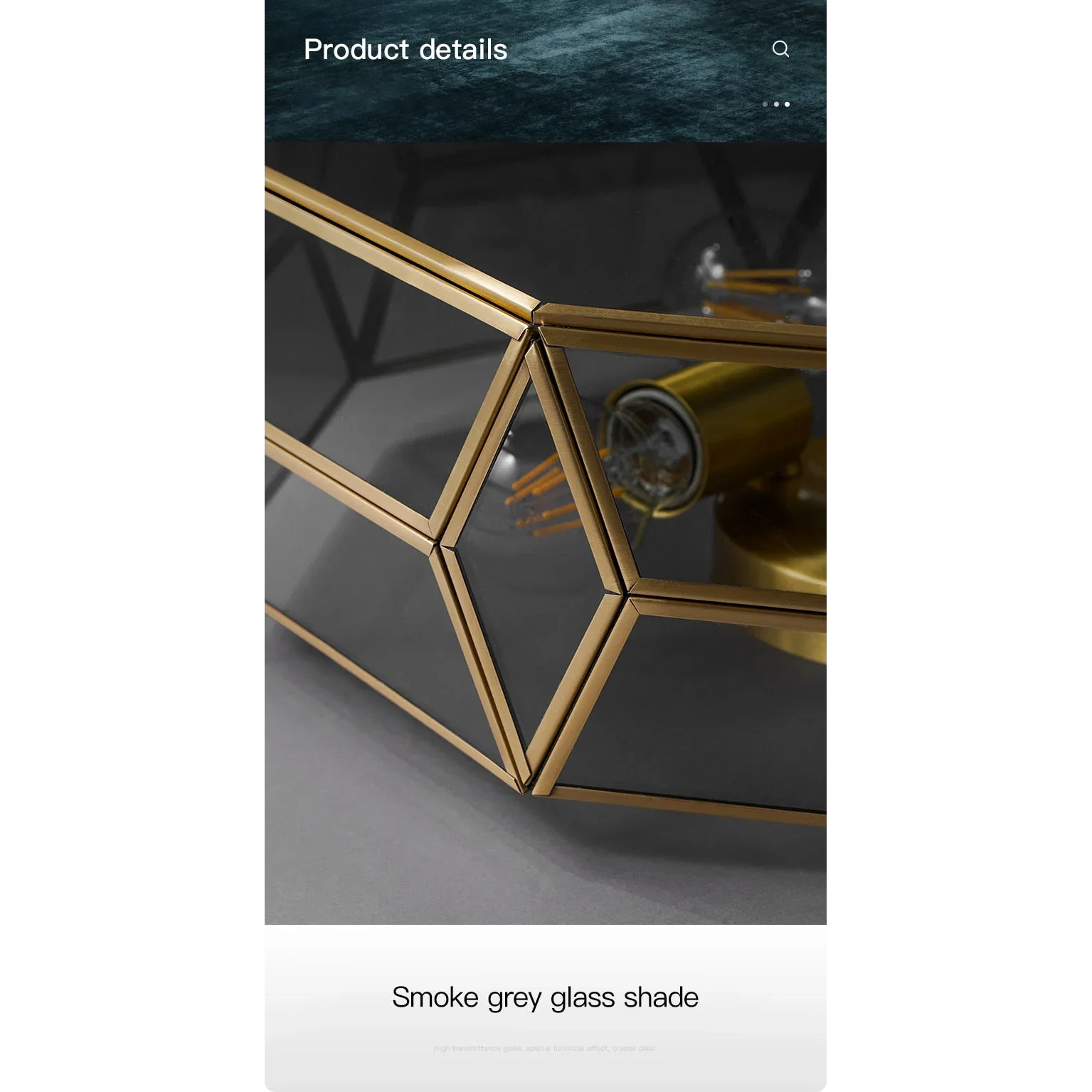 MODERN COPPER LED CEILING LAMP | CL33325