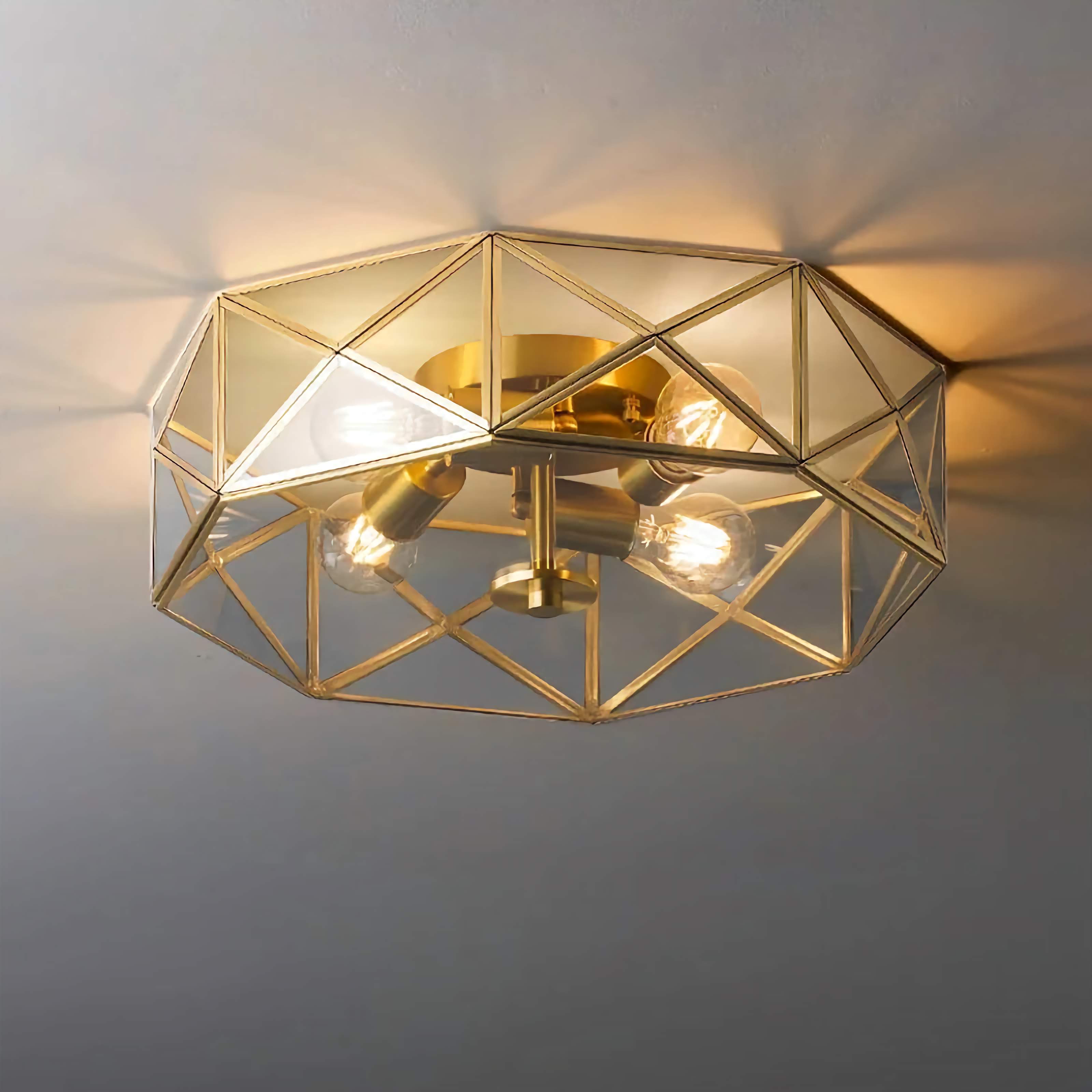 MODERN COPPER LED CEILING LAMP | CL33325
