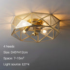 MODERN COPPER LED CEILING LAMP | CL33325
