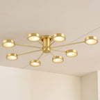 MODERN COPPER SEMI-FLUSH MOUNT CEILING LIGHT | DESIGN CMJG500