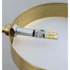 MODERN COPPER SEMI-FLUSH MOUNT CEILING LIGHT | DESIGN CMJG500