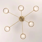 MODERN COPPER SEMI-FLUSH MOUNT CEILING LIGHT | DESIGN CMJG500