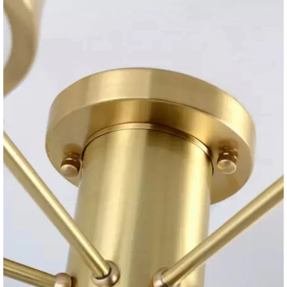 MODERN COPPER SEMI-FLUSH MOUNT CEILING LIGHT | DESIGN CMJG500