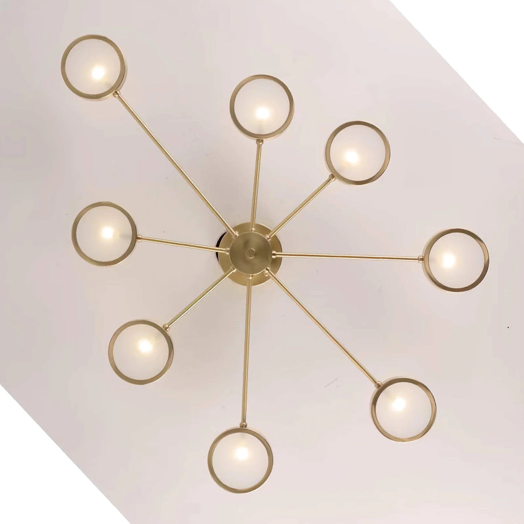 MODERN COPPER SEMI-FLUSH MOUNT CEILING LIGHT | DESIGN CMJG500