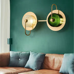 MODERN CRYSTAL GREEN WALL LAMP | CL830490