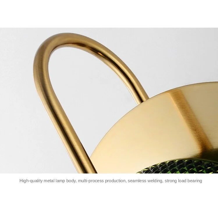 MODERN CRYSTAL GREEN WALL LAMP | CL830490