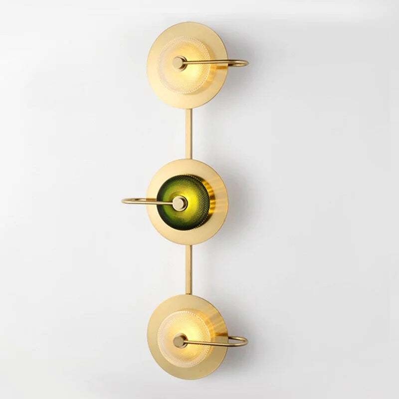 MODERN CRYSTAL GREEN WALL LAMP | CL830490