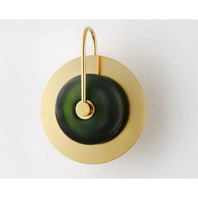 MODERN CRYSTAL GREEN WALL LAMP | CL830490