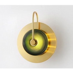 MODERN CRYSTAL GREEN WALL LAMP | CL830490