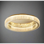 MODERN CRYSTAL RING FLUSH MOUNT | CLFG890