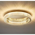 MODERN CRYSTAL RING FLUSH MOUNT | CLFG890
