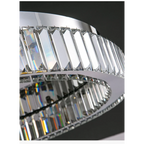 MODERN CRYSTAL RING FLUSH MOUNT | CLFG890