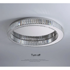 MODERN CRYSTAL RING FLUSH MOUNT | CLFG890