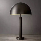 MODERN DOME TABLE LAMP IN BRUSHED COPPER