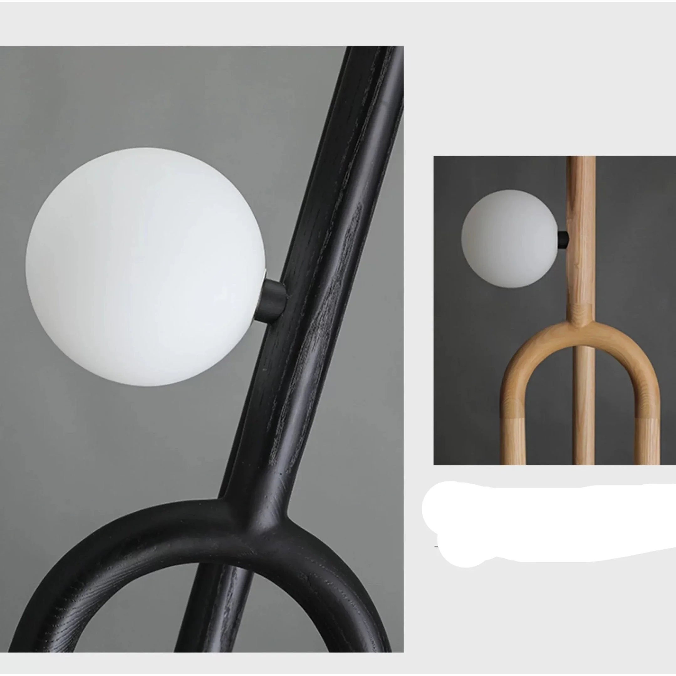 MODERN FLOOR LAMP IN LIGHT WOOD | CLLW1330