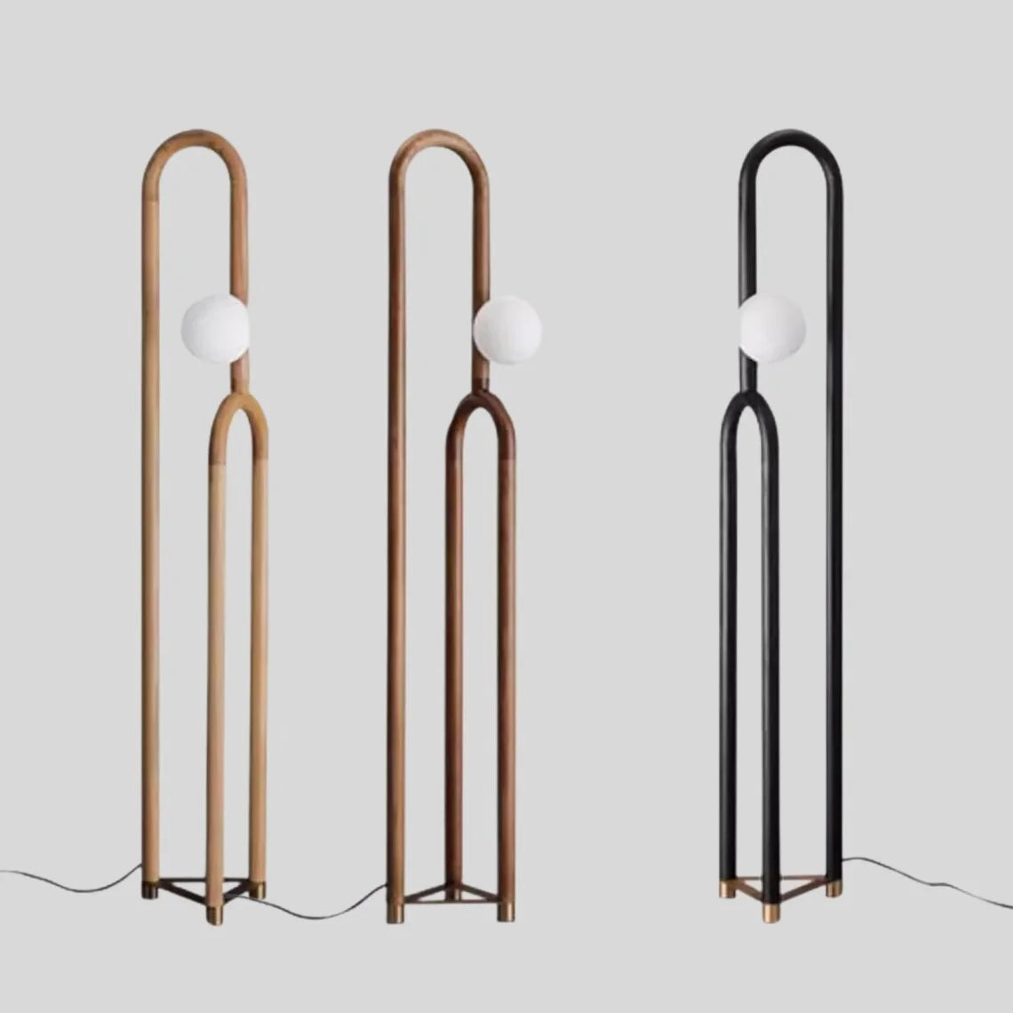 MODERN FLOOR LAMP IN LIGHT WOOD | CLLW1330