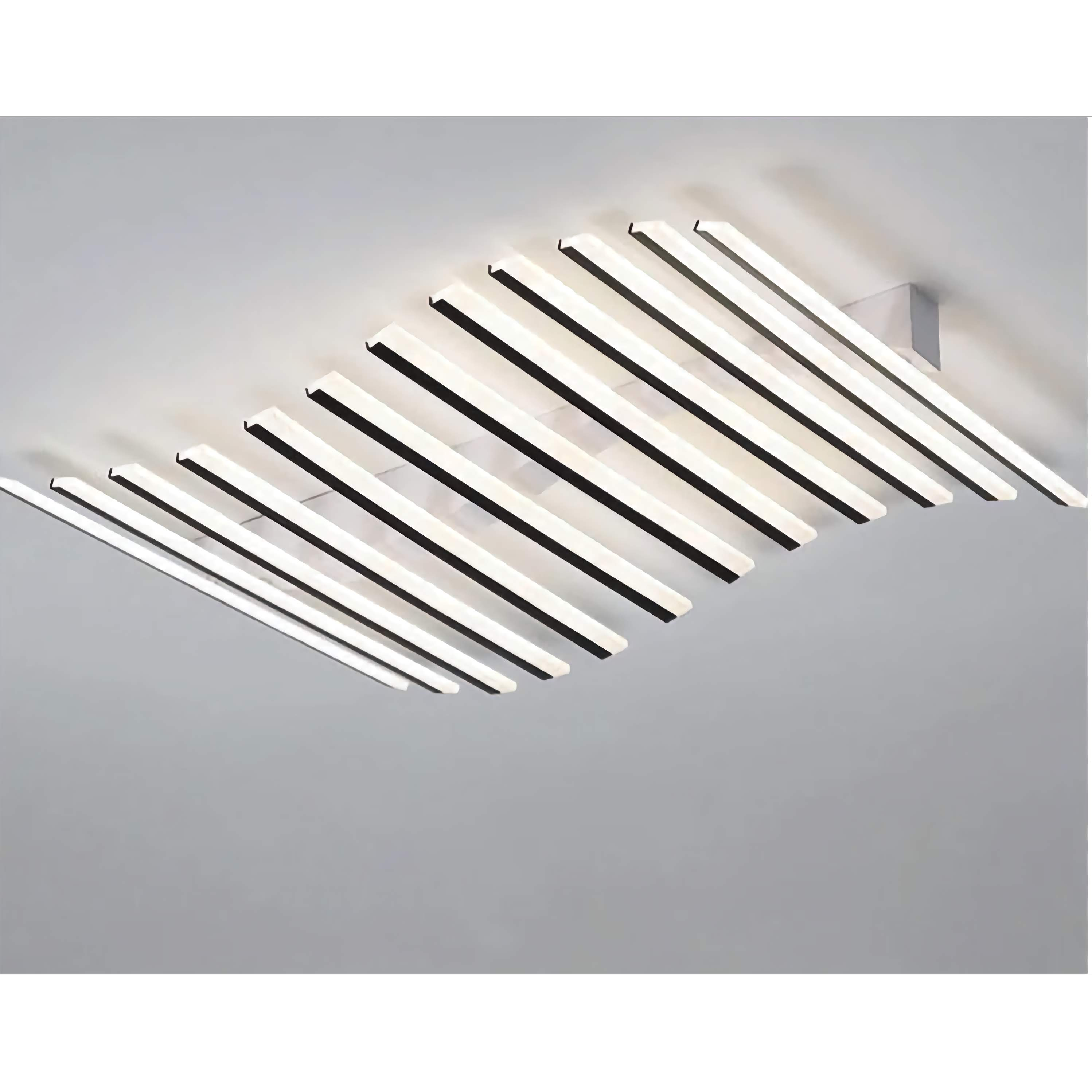MODERN FLUSH MOUNT MULTI LED BAR CEILING LAMP