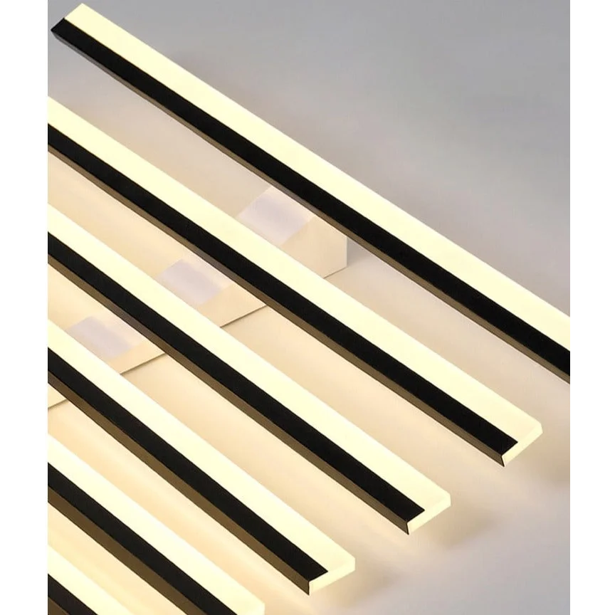 MODERN FLUSH MOUNT MULTI LED BAR CEILING LAMP