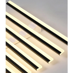 MODERN FLUSH MOUNT MULTI LED BAR CEILING LAMP